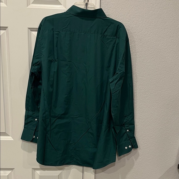 Croft & Barrow Teal Button-Up Shirt - Picture 6 of 6